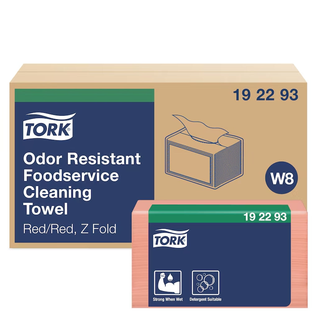 Tork - 192293 - Odor Resistant Foodservice Cleaning Towel - 4/Case