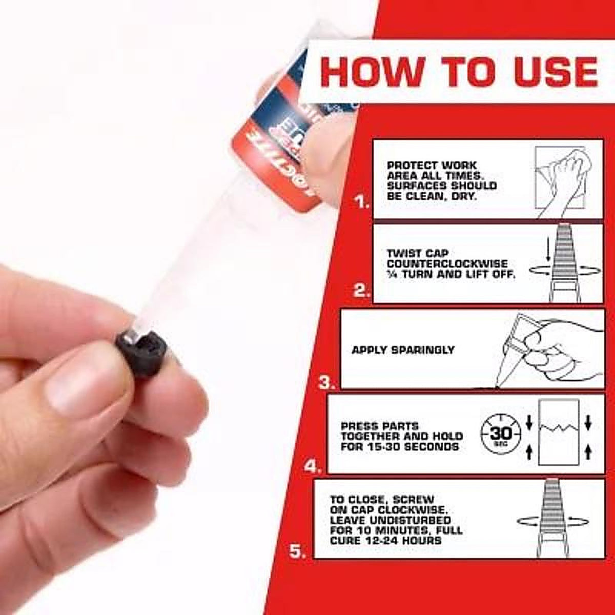 Loctite - 230992 - Longneck Bottle High Strength Ethyl Cyanoacrylate Super Glue 5 gm