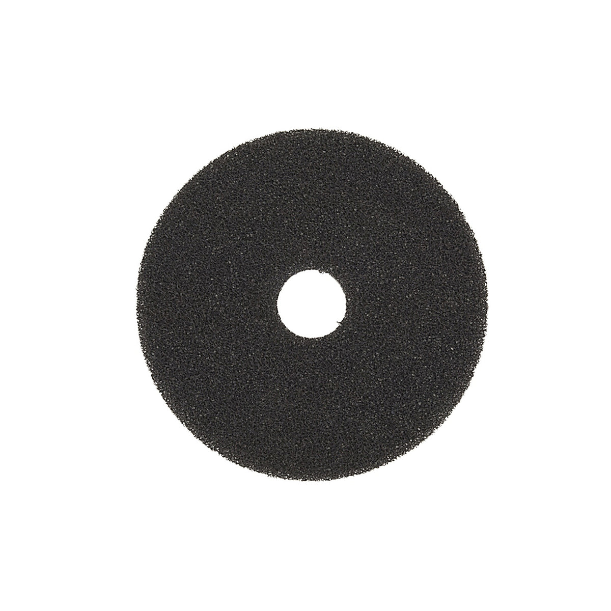 3M - 7300-17 - 17 in. D Non-Woven Natural/Polyester Fiber Floor Polishing Pad Black