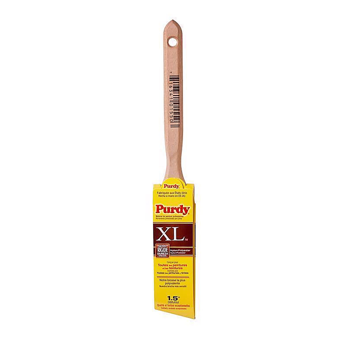Purdy - 144152315 - XL Glide 1-1/2 in. Medium Stiff Angle Trim Paint Brush