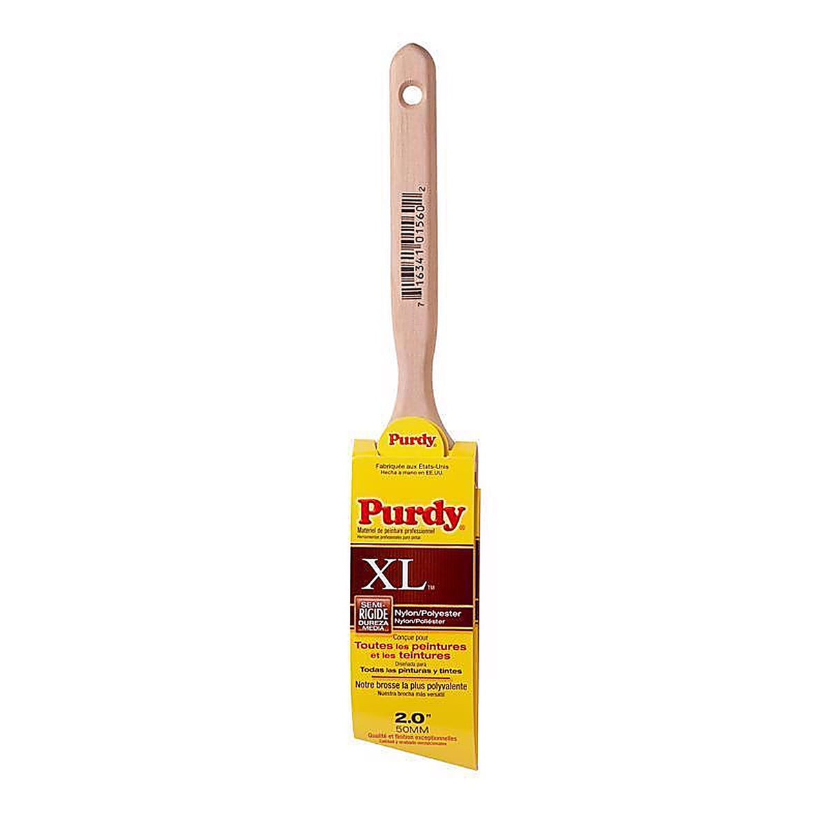 Purdy - 144152320 - XL Glide 2 in. Medium Stiff Angle Trim Paint Brush