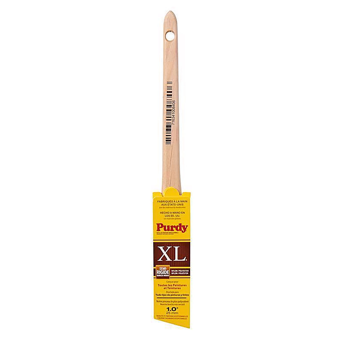 Purdy - 144080310 - XL Dale 1 in. Medium Stiff Angle Trim Paint Brush