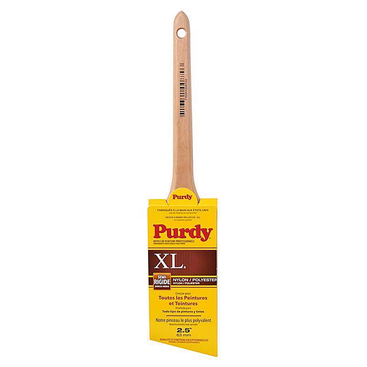 Purdy - 144080325 - XL Dale 2-1/2 in. Medium Stiff Angle Trim Paint Brush