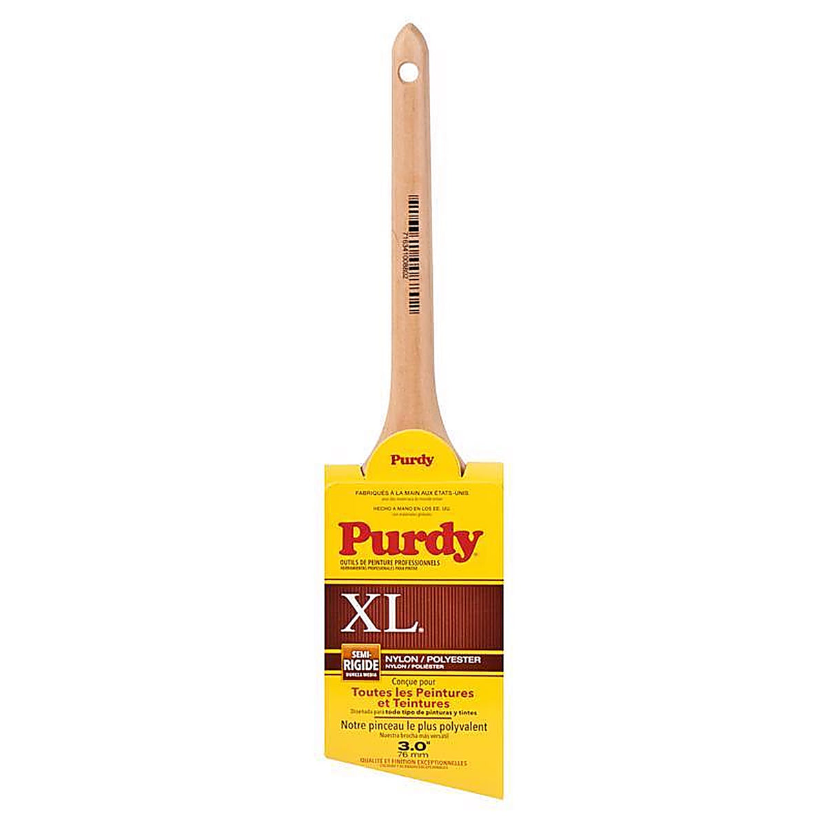 Purdy - 144080330 - XL Dale 3 in. Medium Stiff Angle Trim Paint Brush
