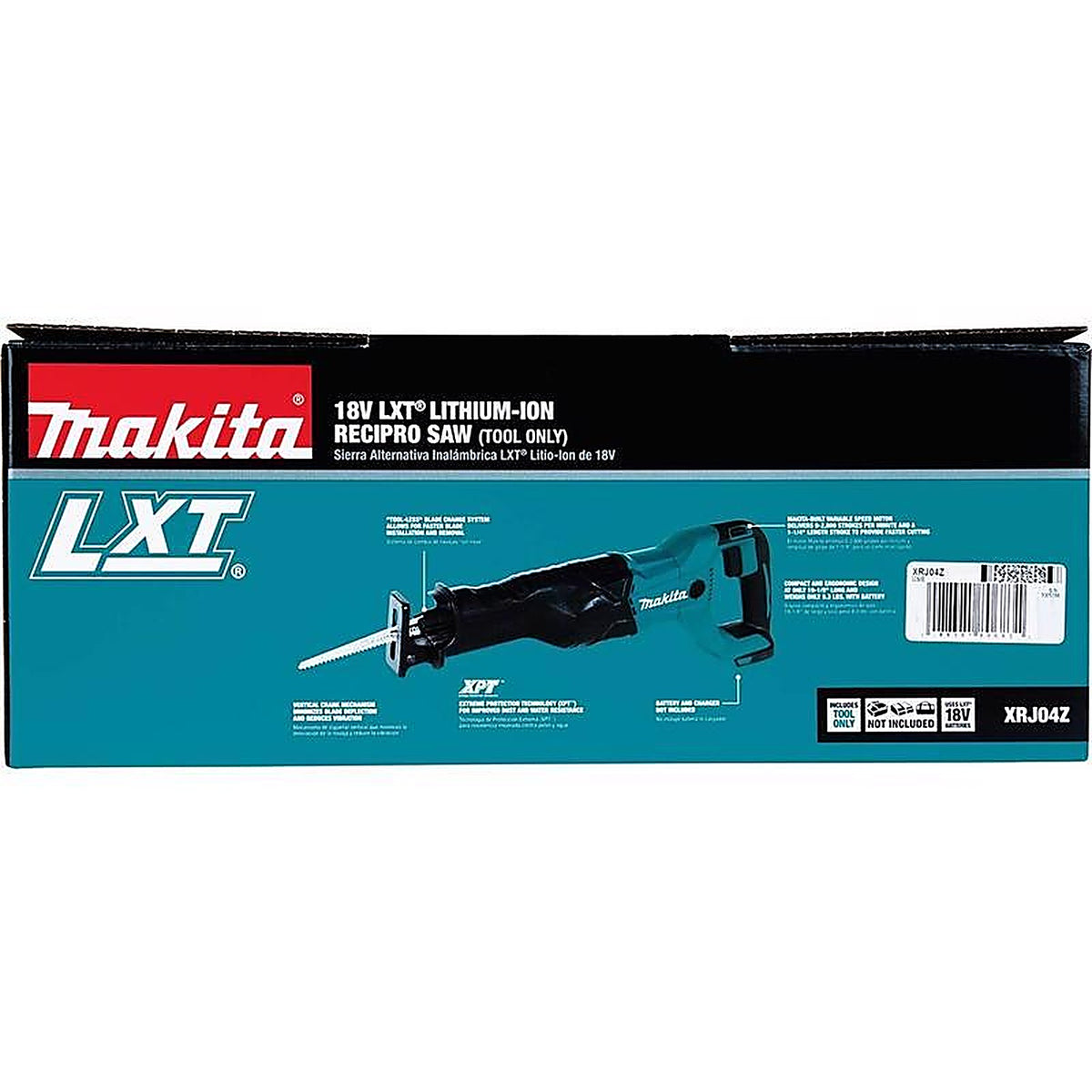 Makita - XRJ05Z - 18V LXT Cordless Brushless Reciprocating Saw Tool Only