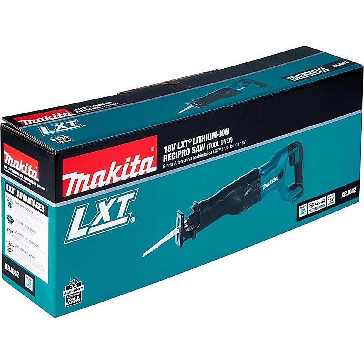 Makita - XRJ05Z - 18V LXT Cordless Brushless Reciprocating Saw Tool Only