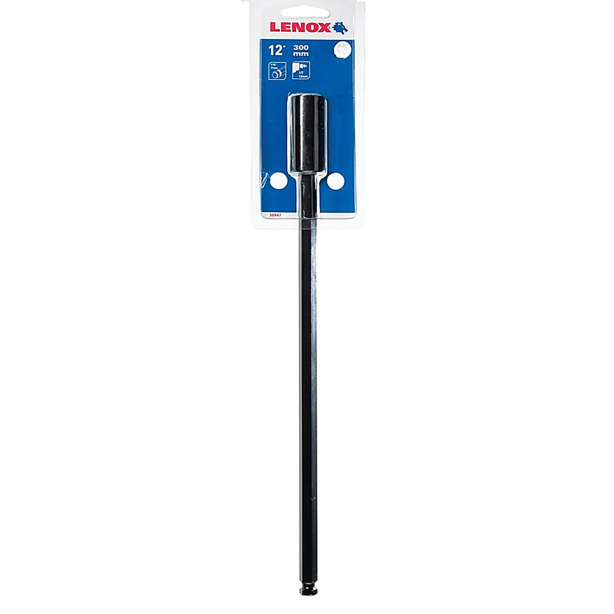Lenox - 3084712X - 1L, 2L, 3L in. Dia. x 12 in. L Hole Saw Extension 1.3 in. 0.6 in. Hex 1/pc.