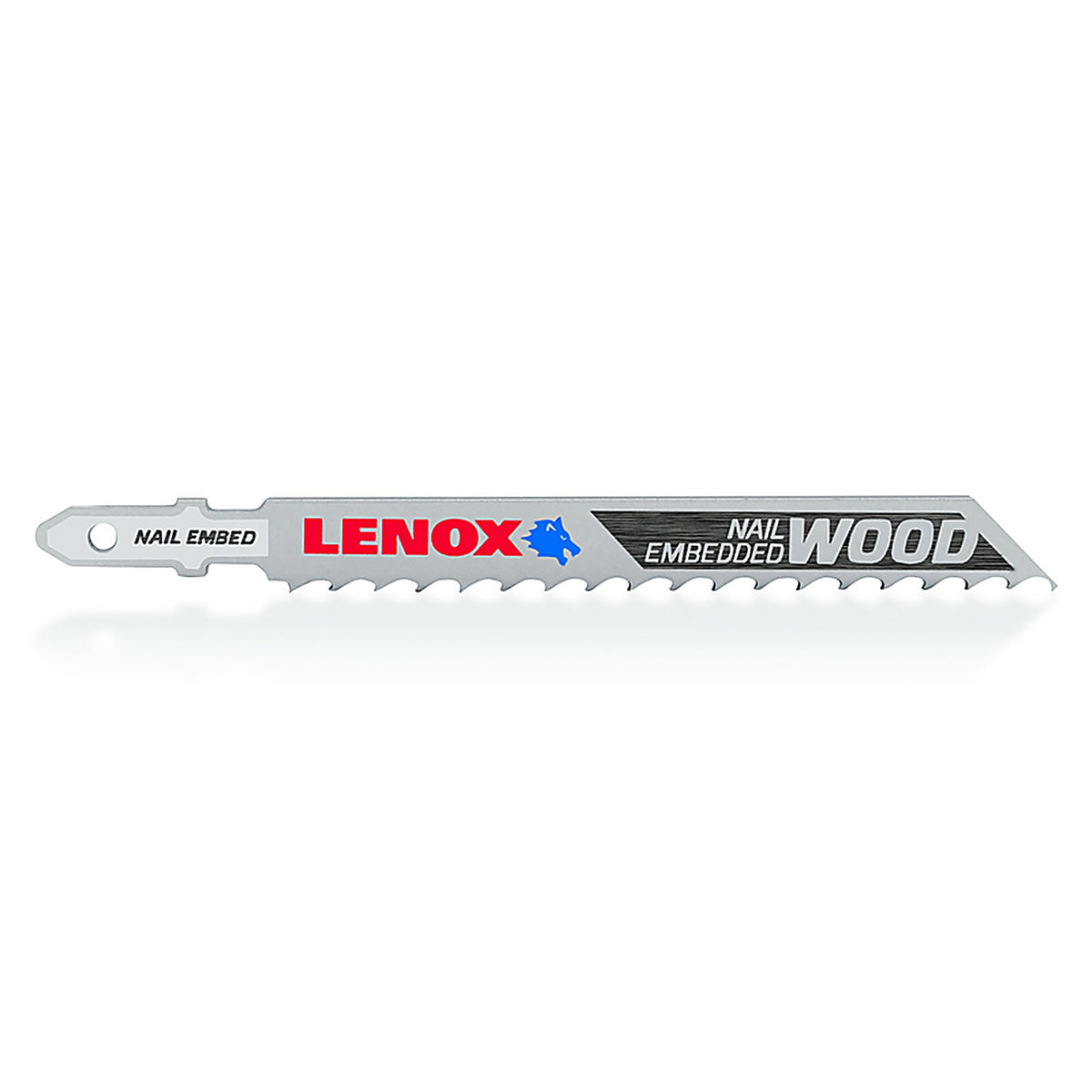 Lenox - 1991406 - 4 in. Bi-Metal T-Shank Nail-Embedded Wood Jig Saw Blade 6 TPI - 3/Pack