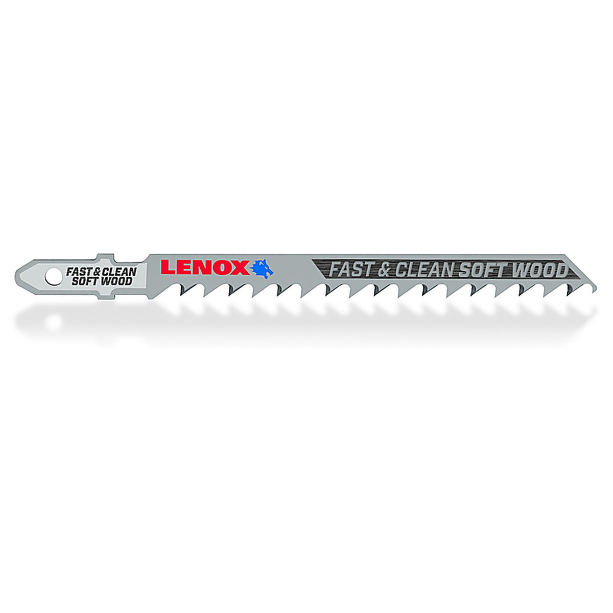 Lenox - 1990847 - 4 in. Metal T-Shank Clean Soft Wood Jig Saw Blade 6 TPI - 3/Pack