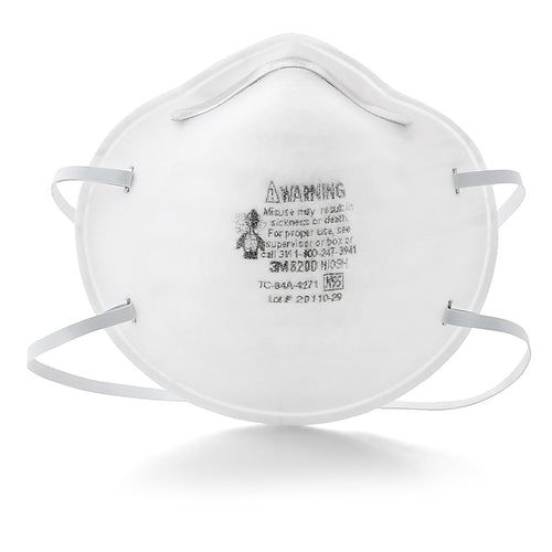 3M - 8200GC1-C - N95 Lawn and Garden Disposable Respirator White 2 pk