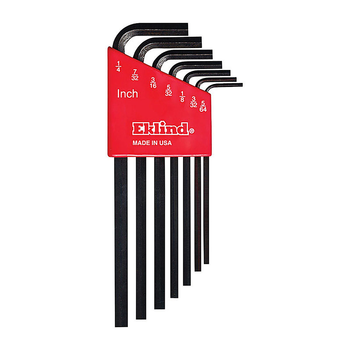 Eklind Tool - 10207 - Hex-L 5/64 in to 1/4 in SAE L-Handle Hex Key Set 7/pc.
