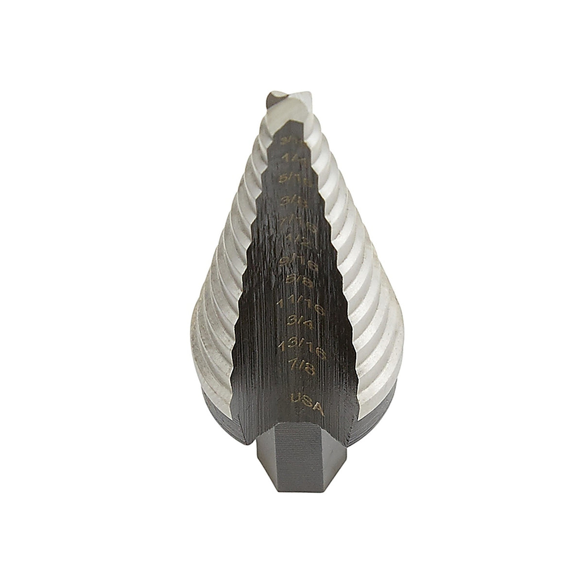Irwin - 10234 - Unibit 3/16 to 7/8 in. x 6 in. L High Speed Steel Step Drill Bit 1/pc.