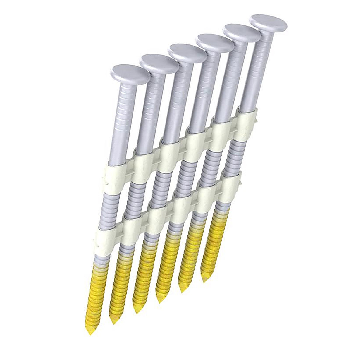 Grip-Rite - GR08RHG - 2-3/8 in. 12 Ga. Angled Strip Framing Nails 21 deg. Ring Shank - 5000/Pack