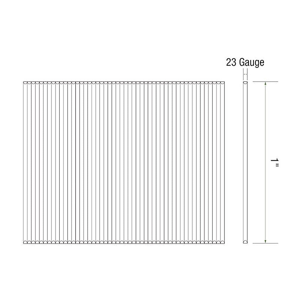 Grip-Rite - GR1PIN - 1 in. 23 Ga. Straight Strip Micro Pins 3000/Pack