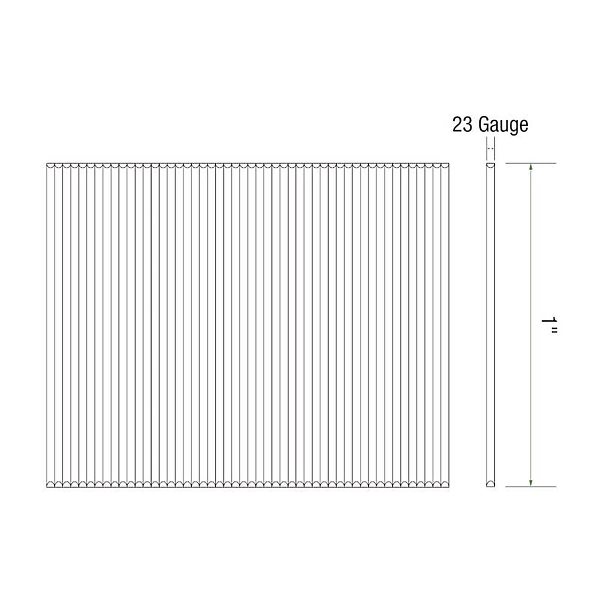 Grip-Rite - GR1PIN - 1 in. 23 Ga. Straight Strip Micro Pins 3000/Pack