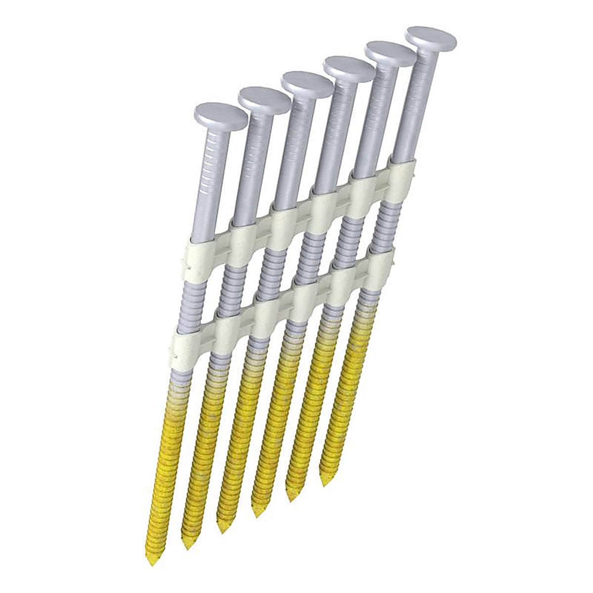 Grip-Rite - GR408HG - 3 in. 11 Ga. Angled Strip Framing Nails 21 deg. Ring Shank 4000/Pack