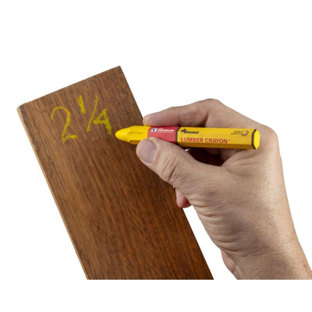 C.H. Hanson - 10475 - 4-1/4 in. L Lumber Crayon Set Red/Yellow 2/pc.