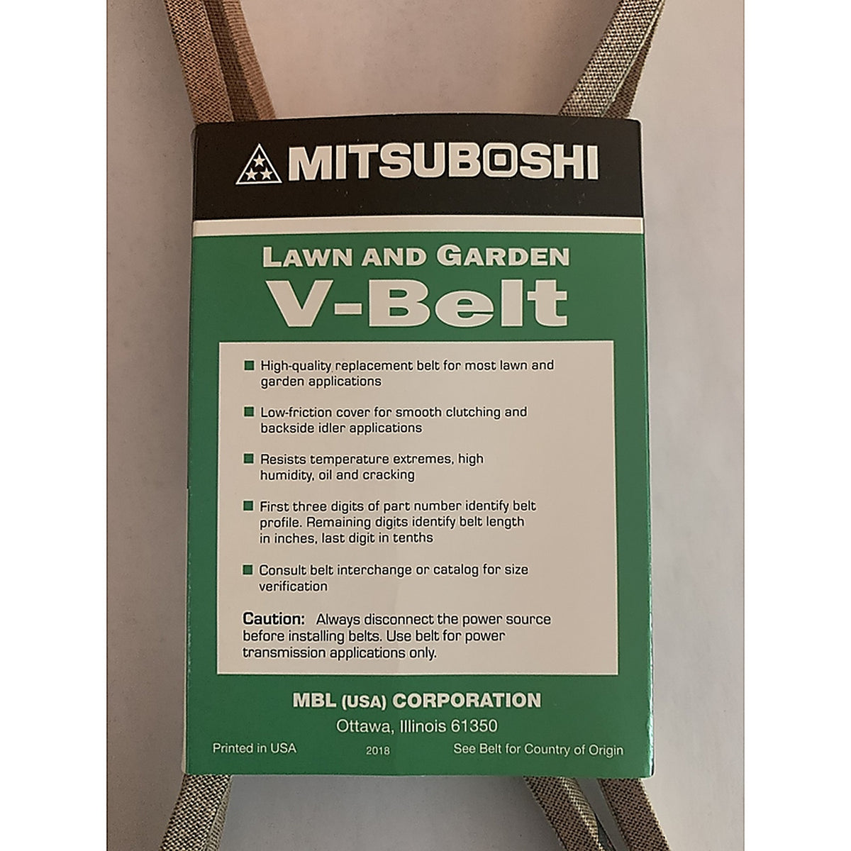 Mitsuboshi - 5LK950A - Super KB 5LK950 V-Belt 0.63 in. W X 95 in. L For Riding Mowers