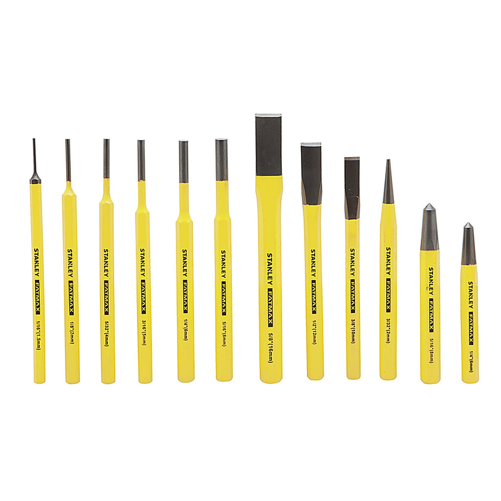 Stanley - FMHT16573 - FatMax Punch and Chisel Set - 12/Pack