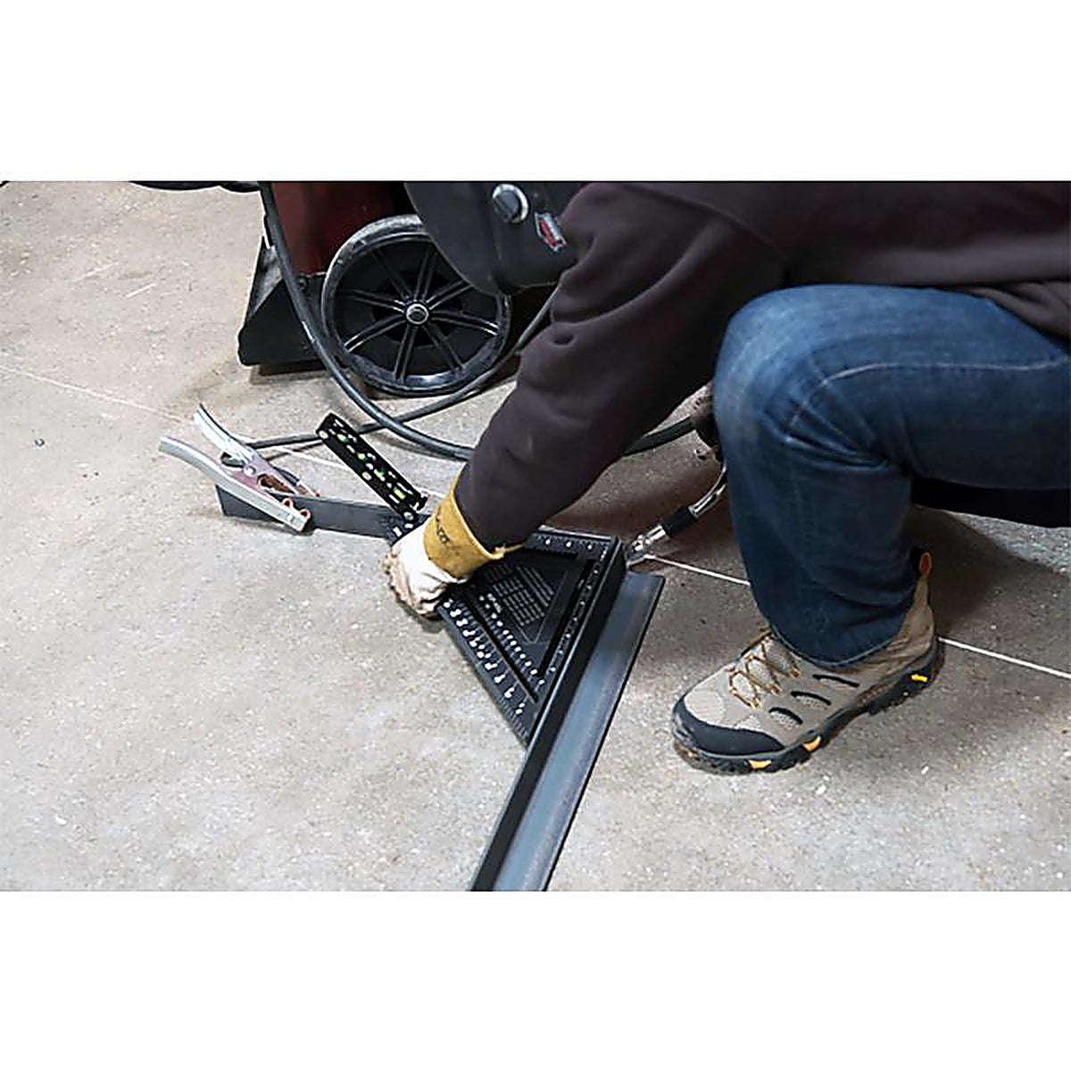 Johnson - 1904-1200 - Johnny Square 12 in. L Aluminum Professional Easy-Read Rafter Square