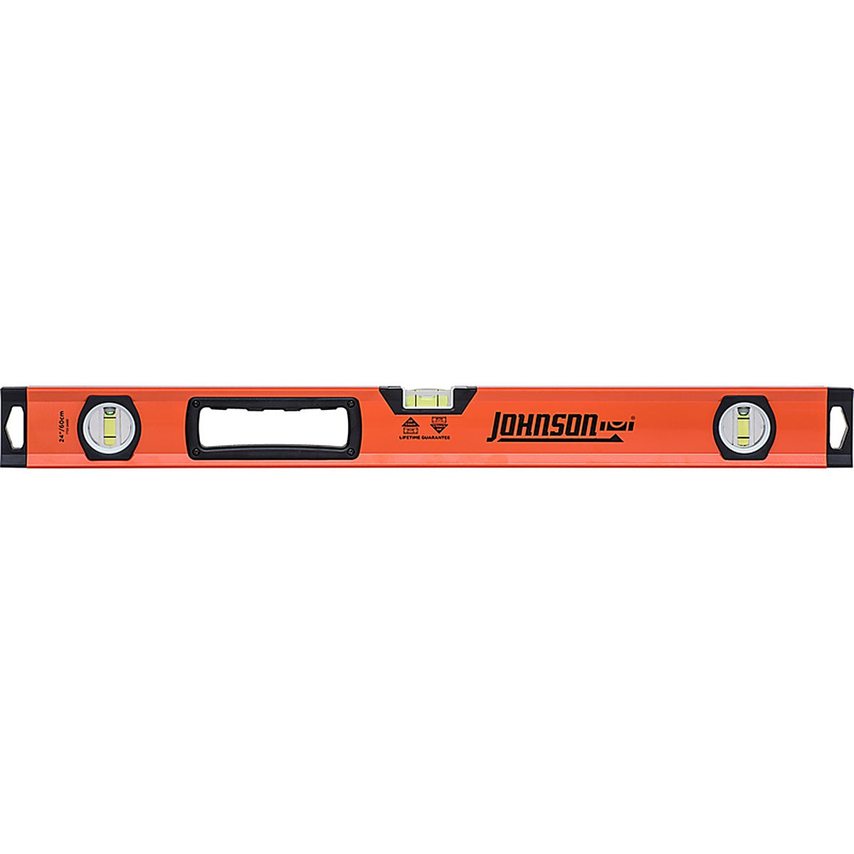 Johnson - 1733-2400 - 24 in. Aluminum Box Level 3 vial