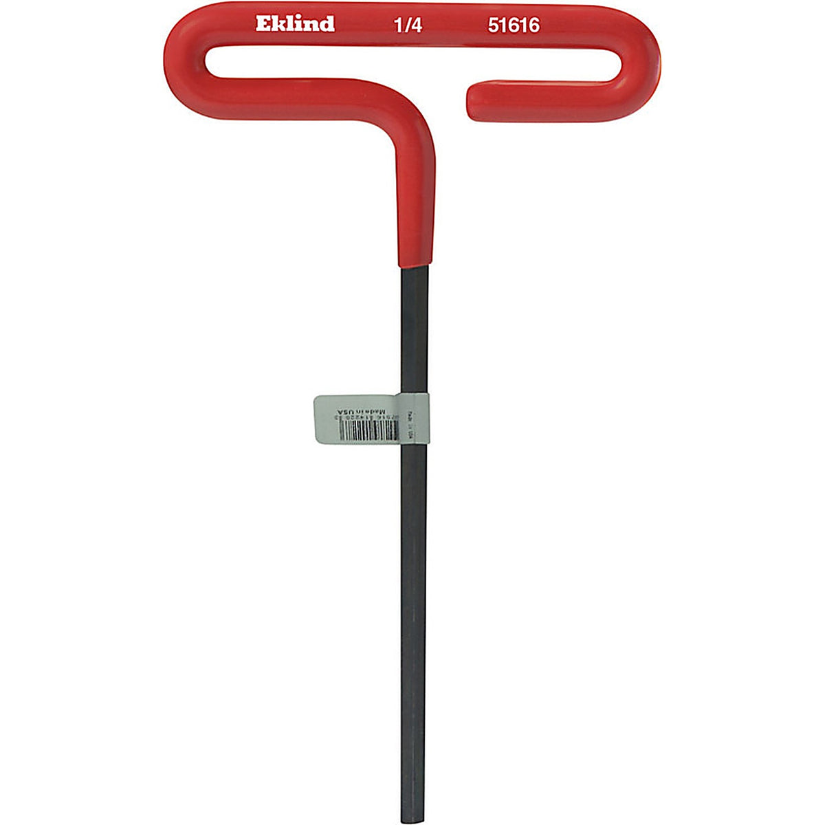 Eklind Tool - 51616 - .25 inch SAE T-Handle Hex Key 6.0 in. 1/pc.