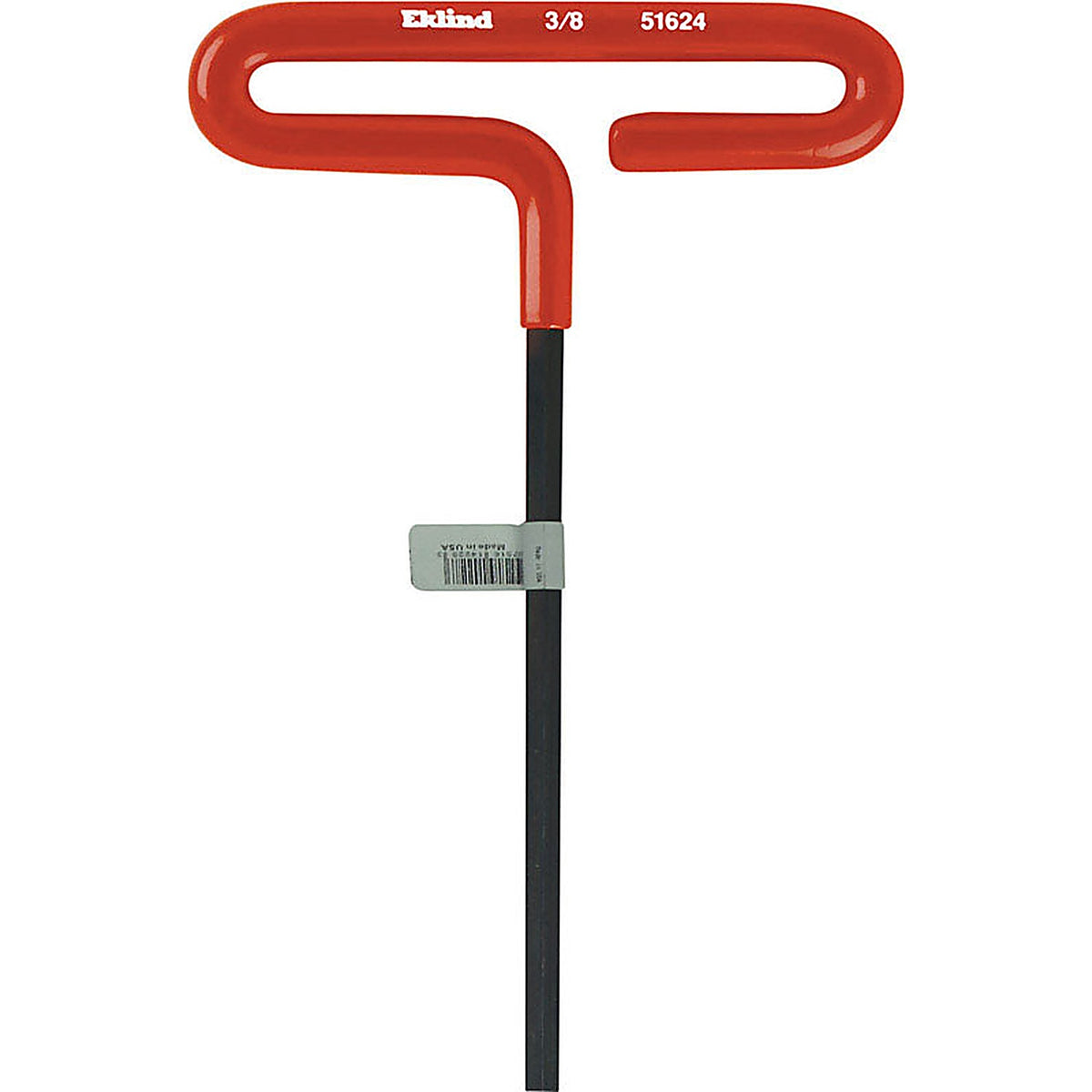 Eklind Tool - 51624 - 3/8 in SAE T-Handle Hex Key 6 in. 1/pc.