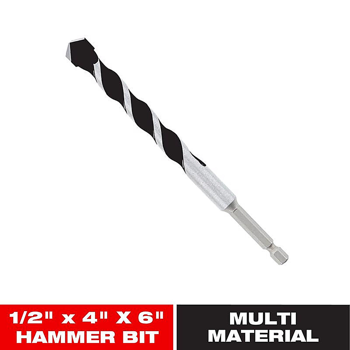 Diablo - DMAMM1120 - 1/2 in. S X 6 in. L Carbide Tipped Hammer Drill Bit 1 pk