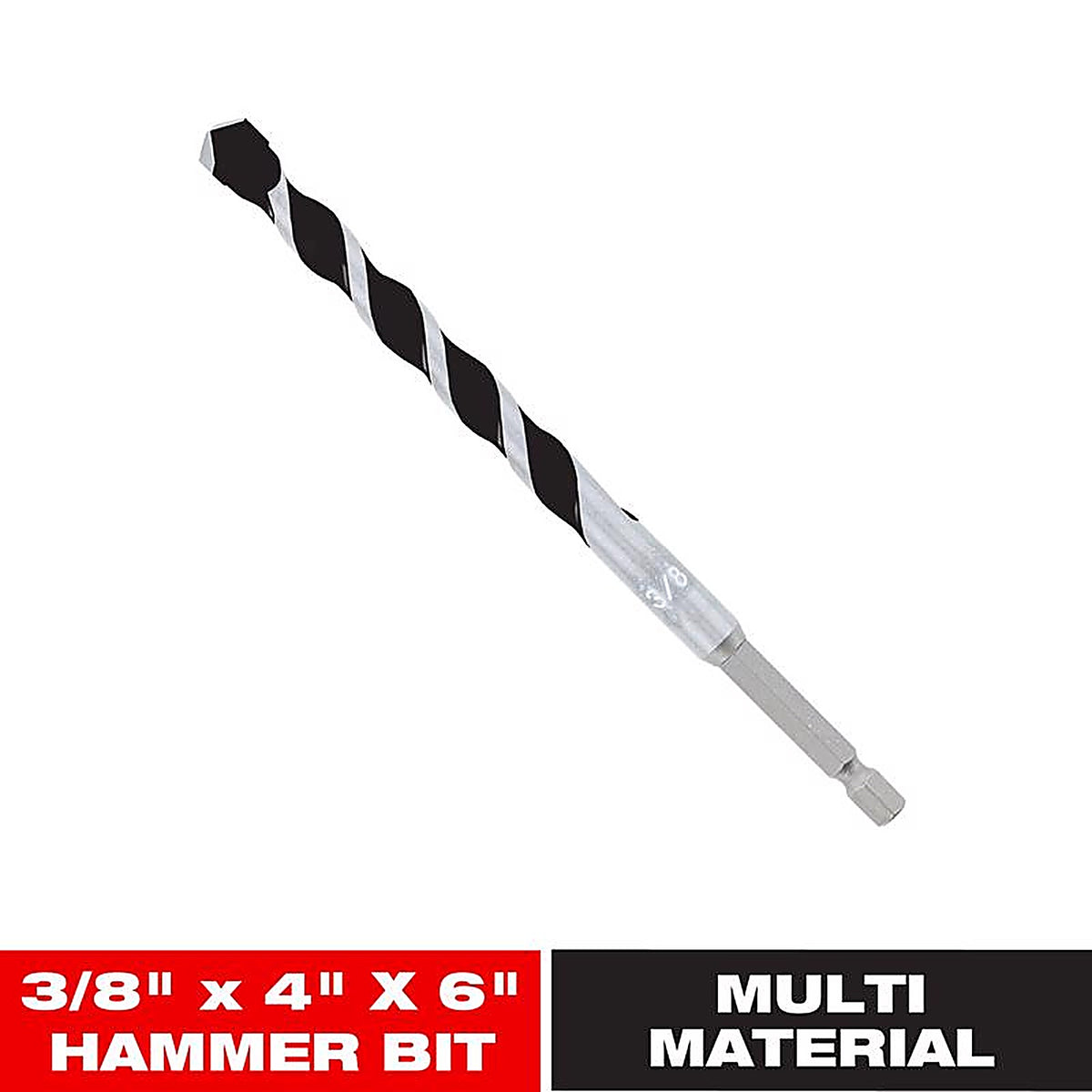 Diablo - DMAMM1090 - 3/8 in. S X 6 in. L Carbide Tipped Hammer Drill Bit 1 pk