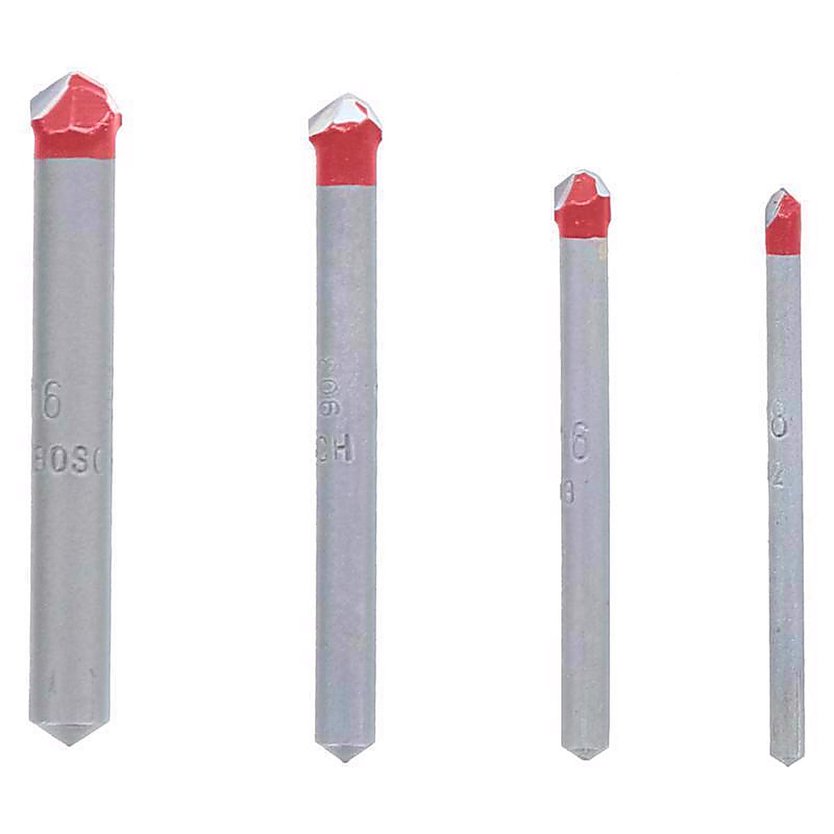 Diablo - DMANS1070-S4 - Carbide Tipped Tile and Stone Drill Bit Set 4 pc