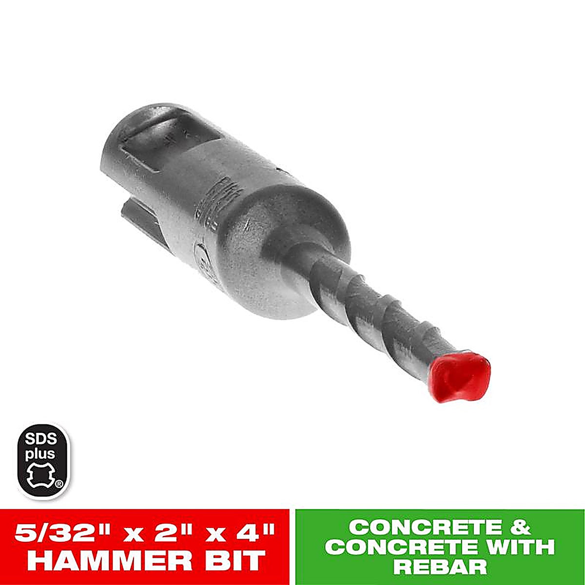 Diablo - DMAPL4010 - Rebar Demon 5/32 in. S X 4 in. L Carbide Hammer Drill Bit 1 pk