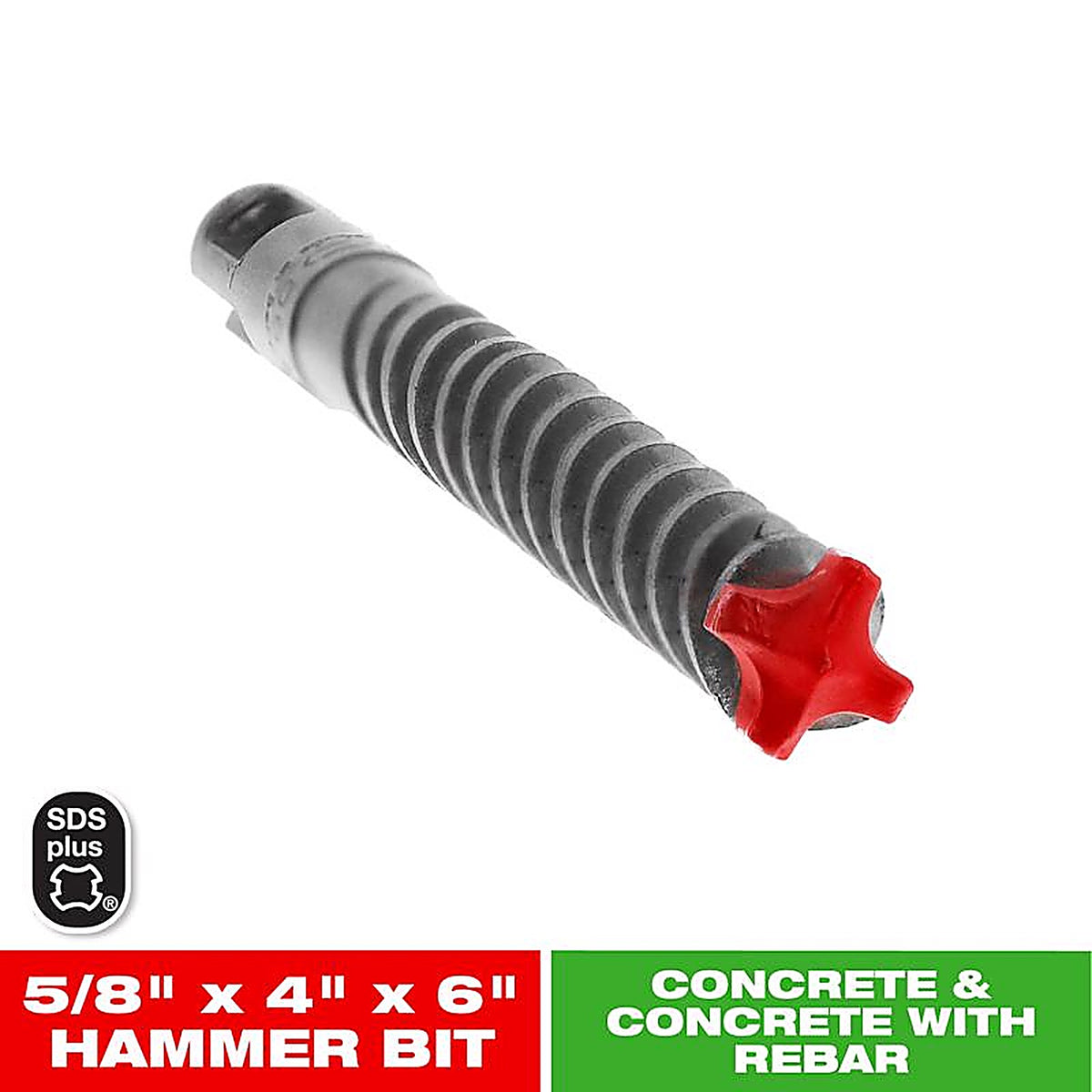 Diablo - DMAPL4210 - Rebar Demon 5/8 in. S X 6 in. L Carbide Hammer Drill Bit 1 pk