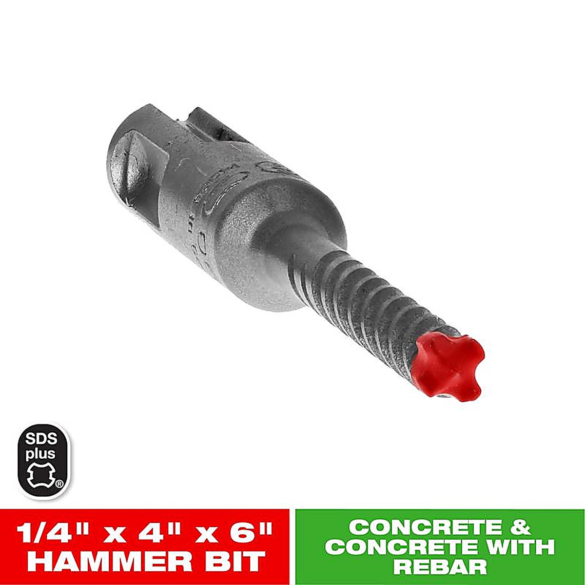 Diablo - DMAPL4070 - Rebar Demon 1/4 in. X 6 in. L Carbide Hammer Drill Bit 1 pk