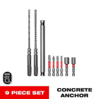Diablo - DMAPL9910-S7 - Concrete Anchor Drive Set Carbide 7 pc