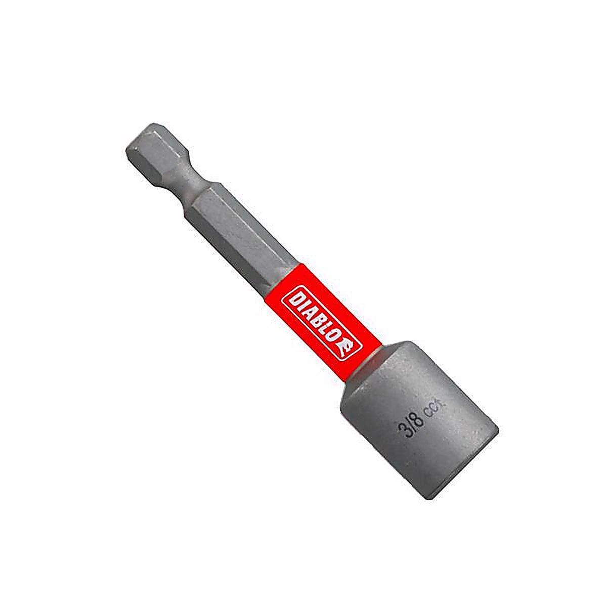 Diablo - DNTSL38 - 3/8 in. X 2-9/16 in. L Black Oxide Magnetic Nut Setter 1 pc