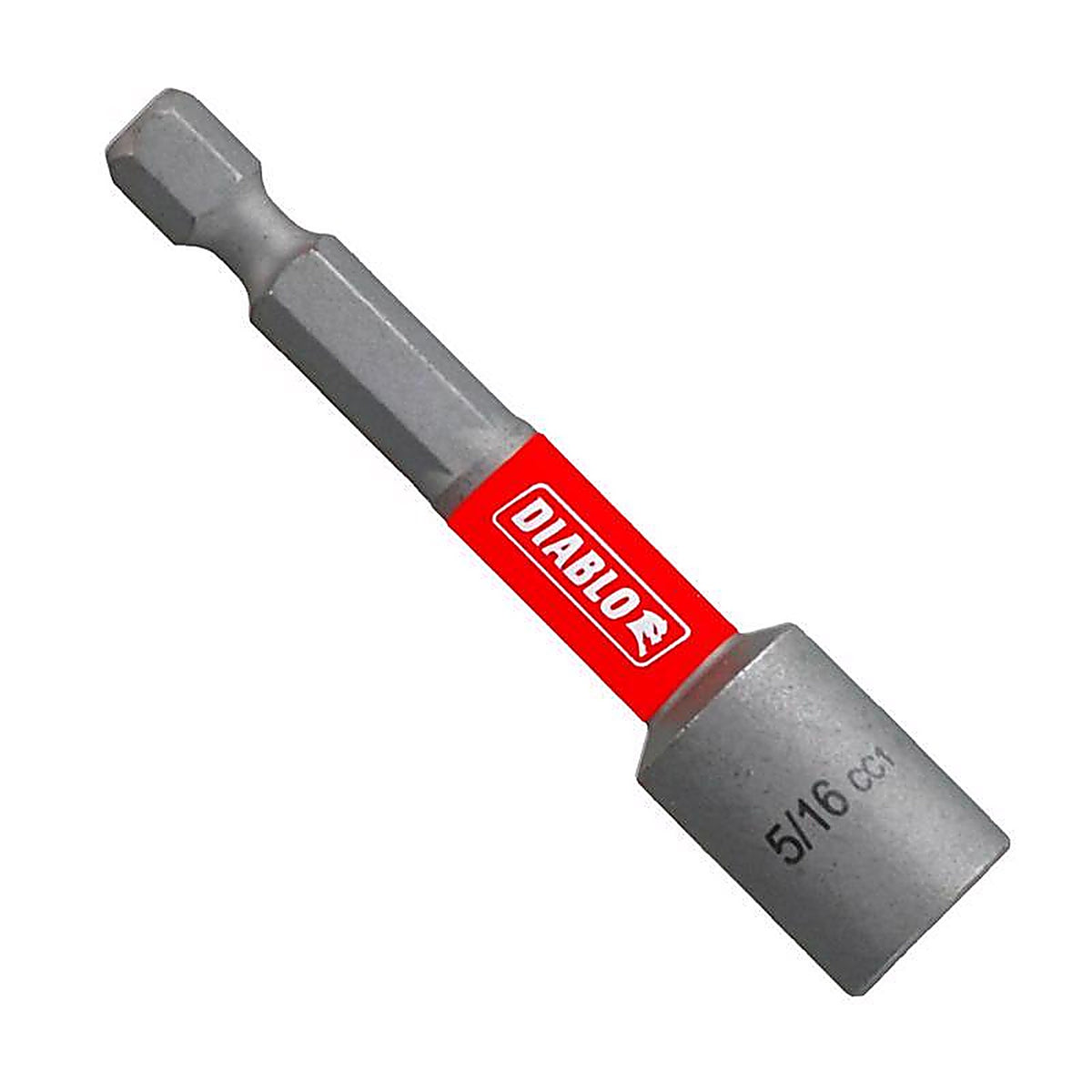 Diablo - DNTSL516 - 5/16 in. X 2-9/16 in. L Black Oxide Magnetic Nut Setter 1 pc