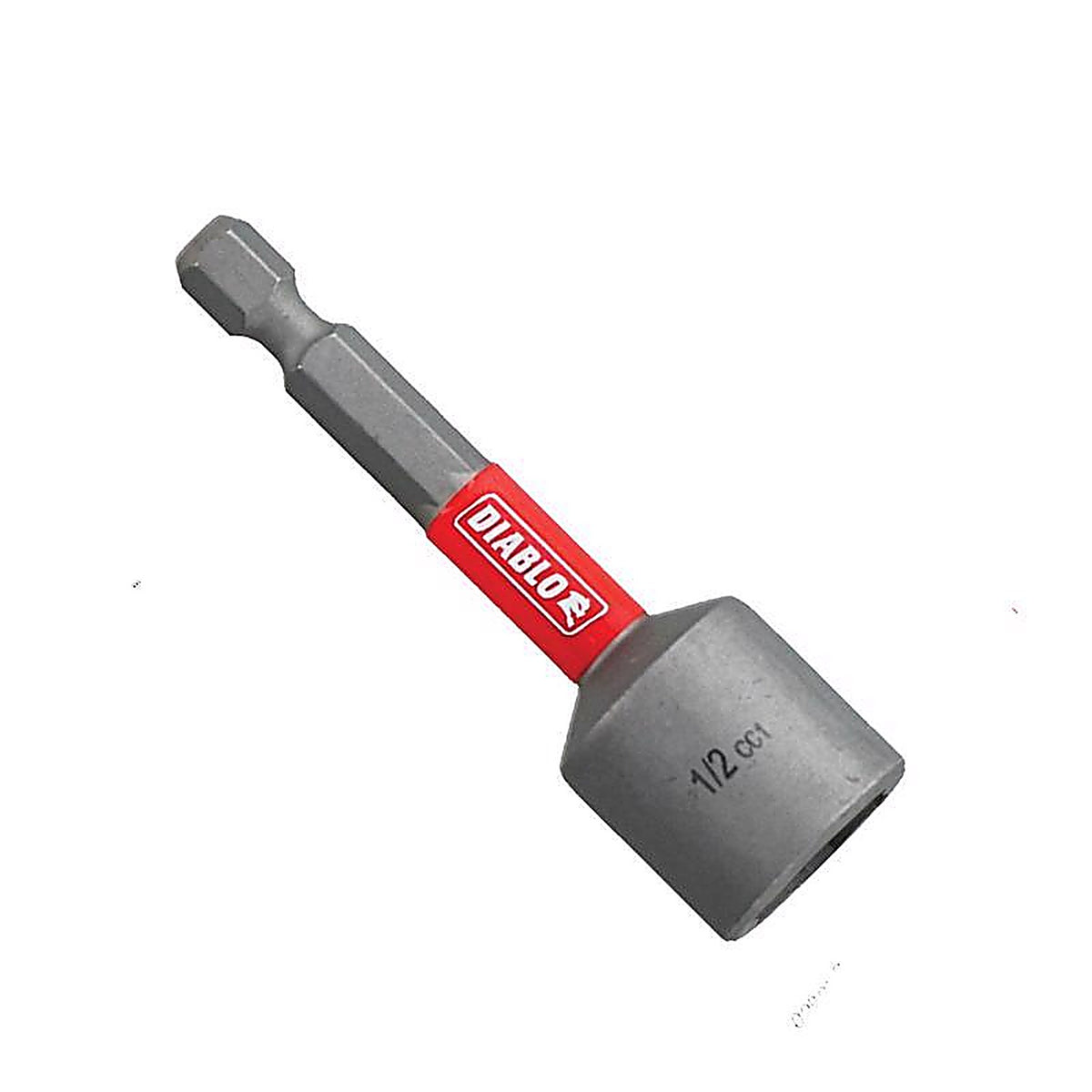 Diablo - DNTSL12 - 1/2 in. X 2-9/16 in. L Black Oxide Magnetic Nut Setter 1 pc