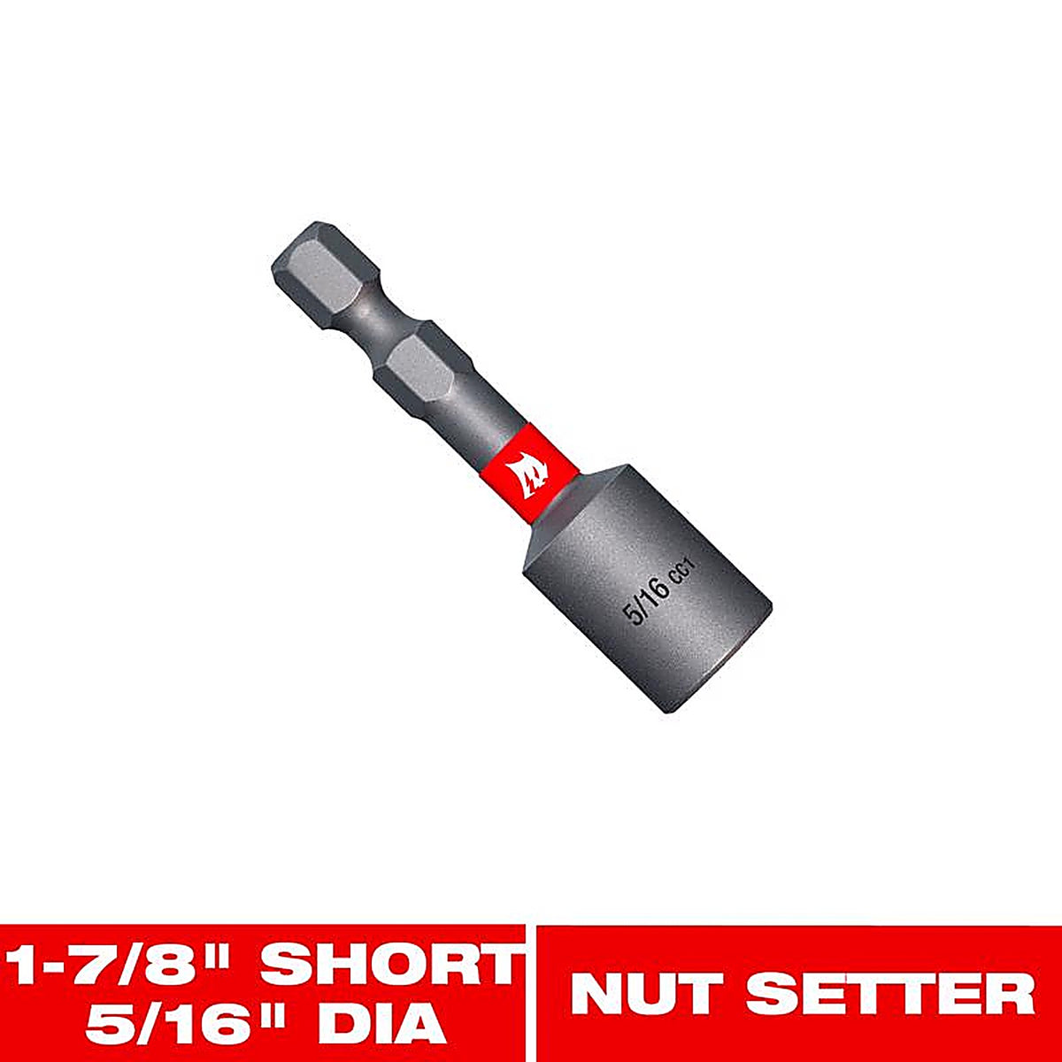 Diablo - DNTSS516 - 5/16 in. X 1-7/8 in. L Black Oxide Magnetic Nut Setter 1 pc