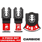 Diablo - DOU3CS - Carbide Oscillating Blade Set General Purpose Cuts 3 pc