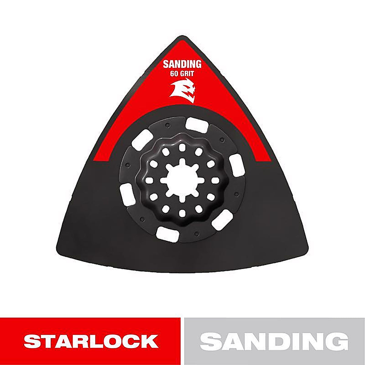 Diablo - DOS60CGSP - Starlock 3-1/2 in. W Carbide Grit Triangular Oscillating Sanding Plate Wood 1 pk