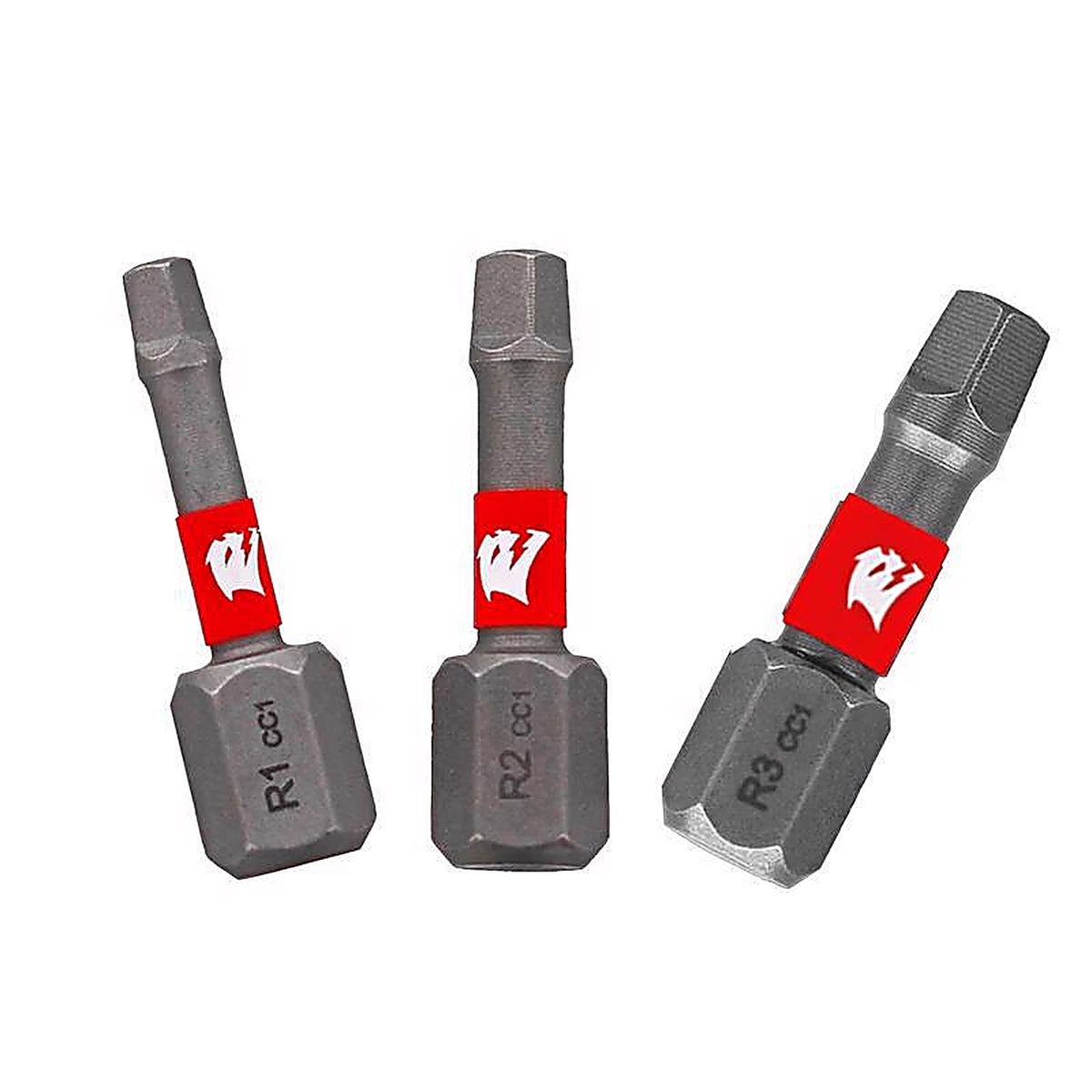 Diablo - DSQV1-S3 - Square 1 in. L Driver Bit Set Black Oxide 3 pc