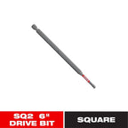 Diablo - DSQ26P1 - Square #2 X 6 in. L SQ2 Driver Bit Black Oxide 1 pc