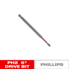 Diablo - DPH26P1 - Phillips #2 X 6 in. L Driver Bit Black Oxide 1 pc