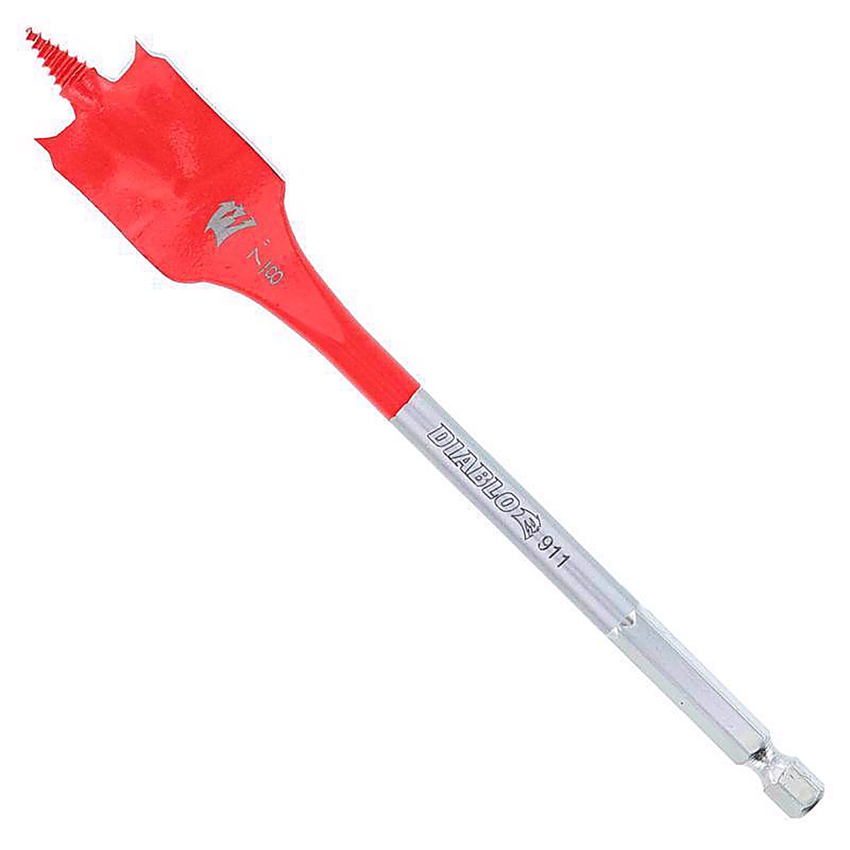 Diablo - DSP2110-P2 - 7/8 in. X 6 in. L High Speed Steel Clean Wood Spade Bit Hex Shank 2 pk