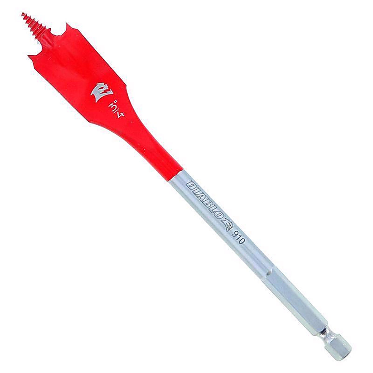Diablo - DSP2090-P2 - 3/4 in. X 6 in. L High Speed Steel Clean Wood Spade Bit Hex Shank 2 pk
