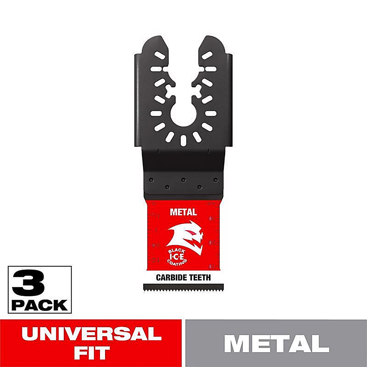 Diablo - DOU125CF3 - 1-1/4 in. X 1-1/4 in. W Carbide Oscillating Blade Metal 3 pk