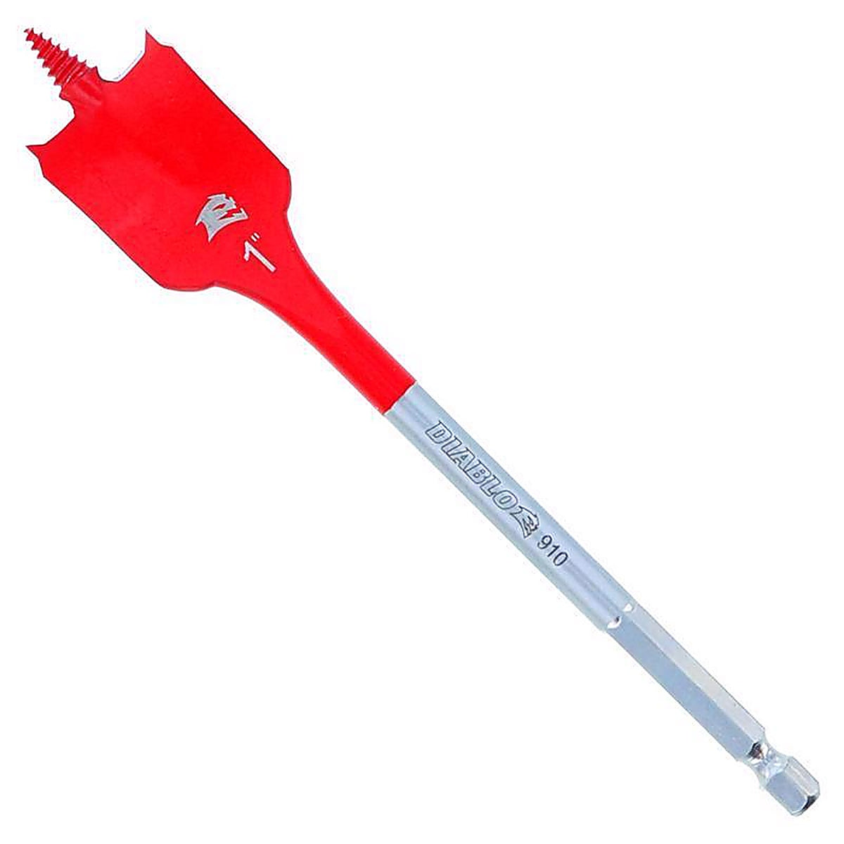 Diablo - DSP2130-P2 - 1 in. X 6 in. L High Speed Steel Clean Wood Spade Bit Hex Shank 2 pk