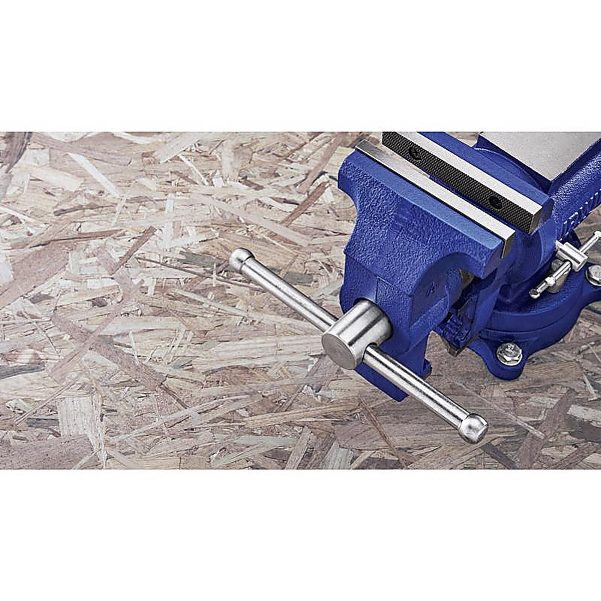 Irwin - 4935505 - 5 in. Cast Iron Multi-Purpose Bench Vise 360 deg. Swivel Base