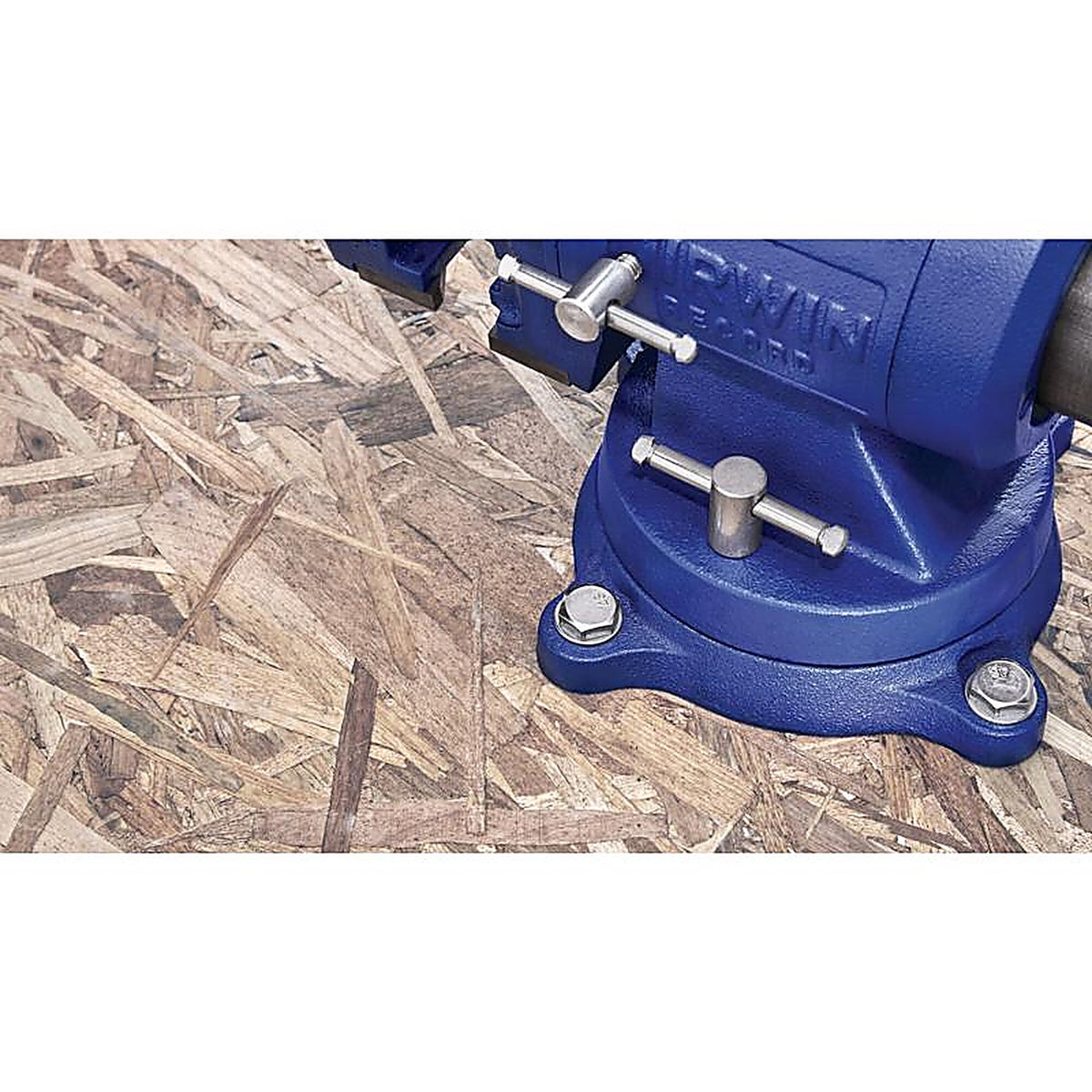 Irwin - 4935505 - 5 in. Cast Iron Multi-Purpose Bench Vise 360 deg. Swivel Base