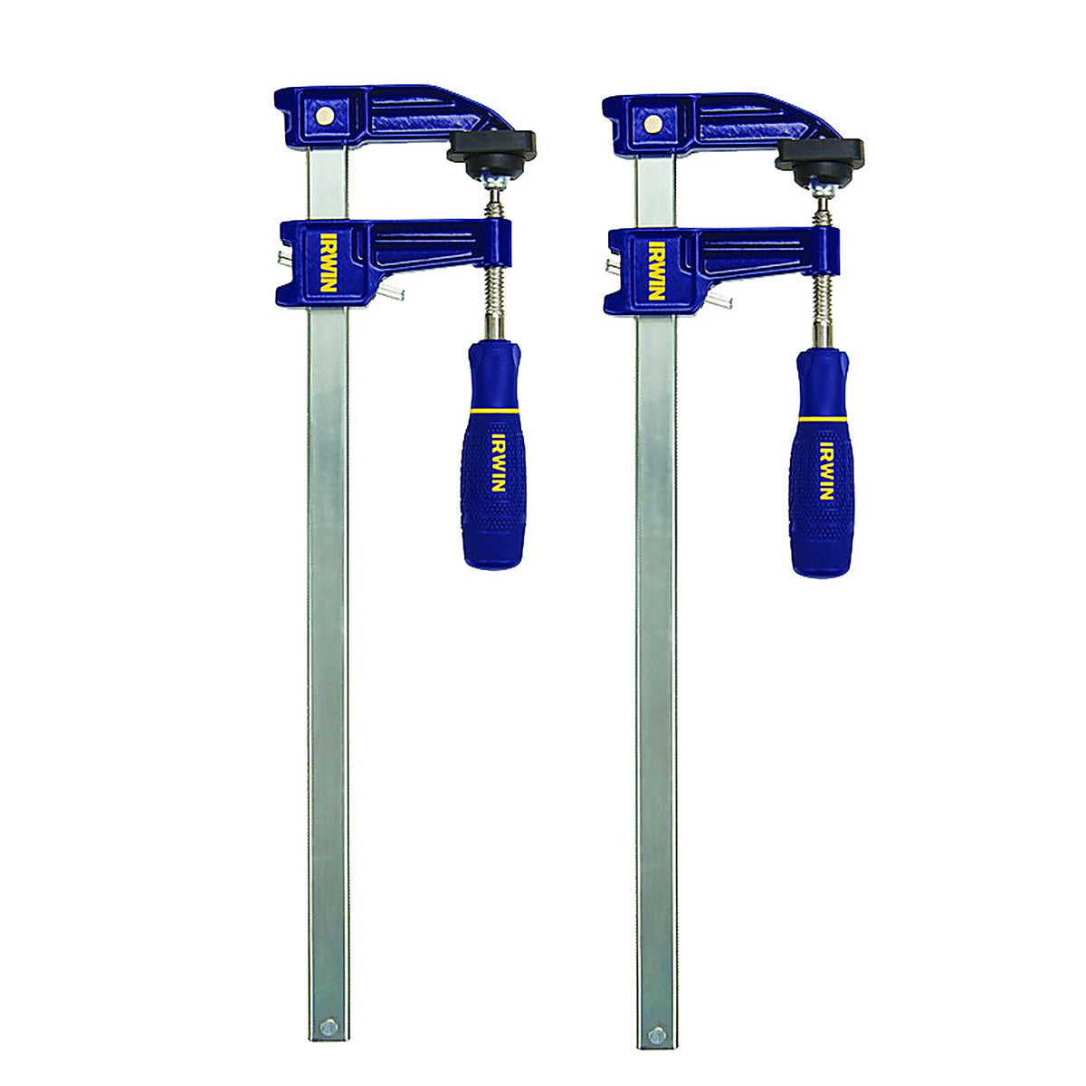 Irwin - IRHT83240 - 12 in. C X 2-1/2 in. D F Clamp Set 600 lb